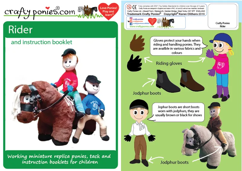 Crafty Ponies Rider Pippa-1